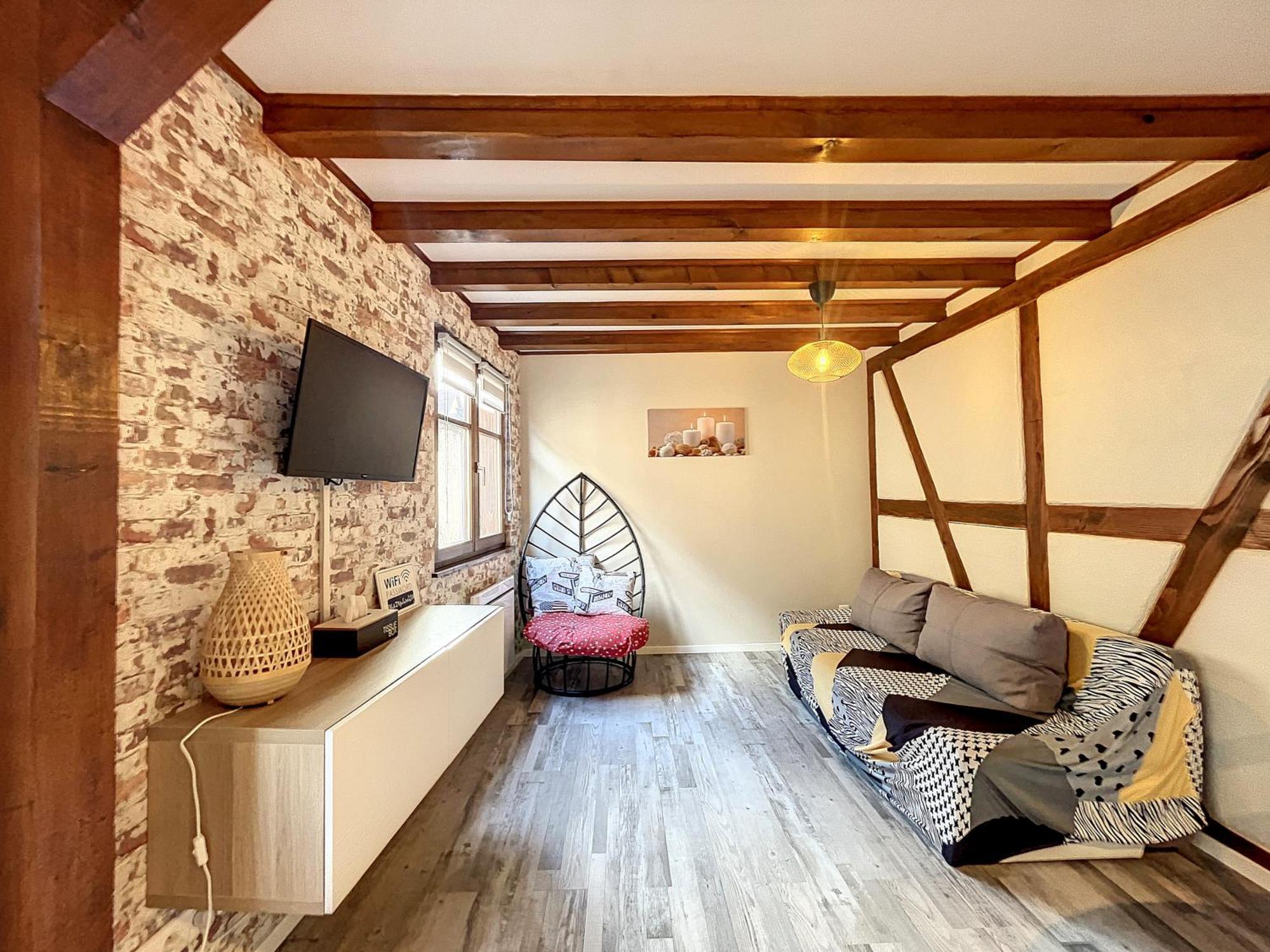 Aux Deux Tours Apartment Riquewihr Bagian luar foto